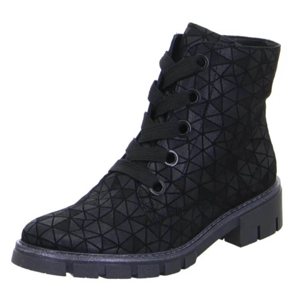 Ara 12-23126 Dover Biker Boot -BLACK