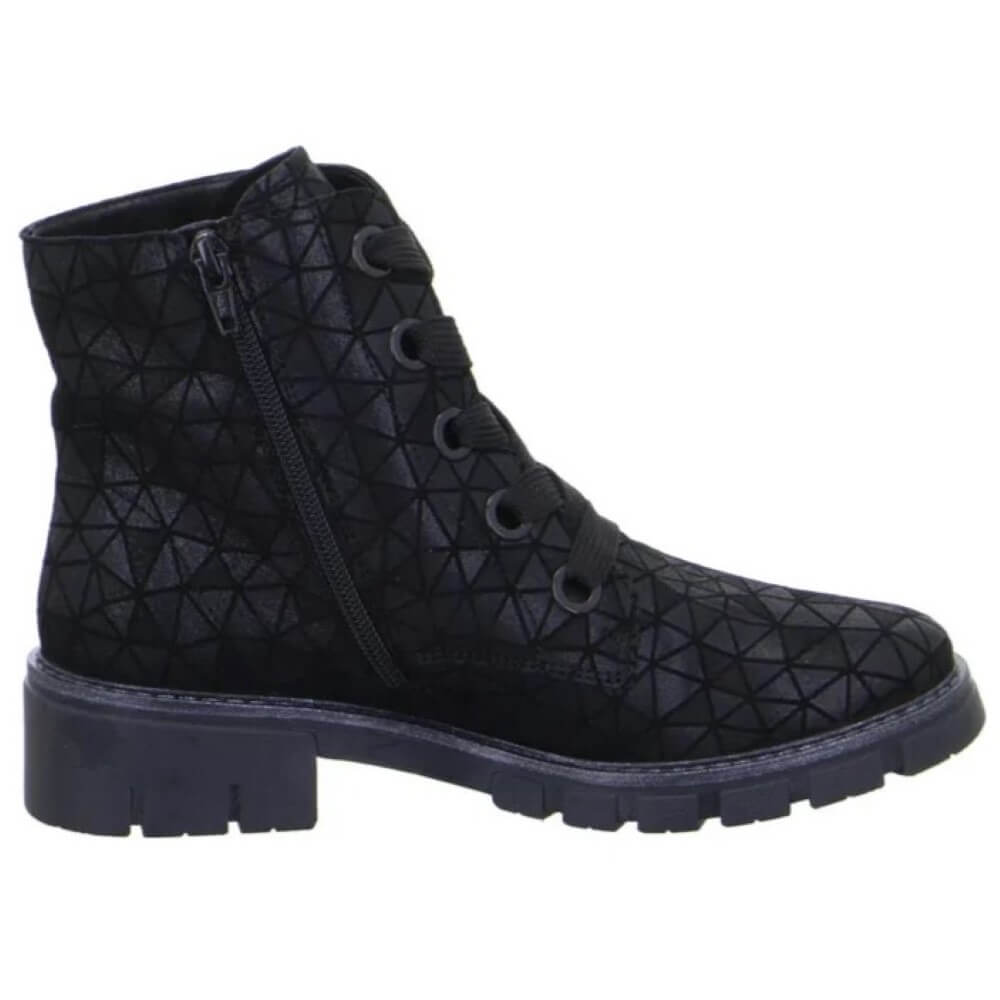 Ara 12-23126 Dover Biker Boot -BLACK