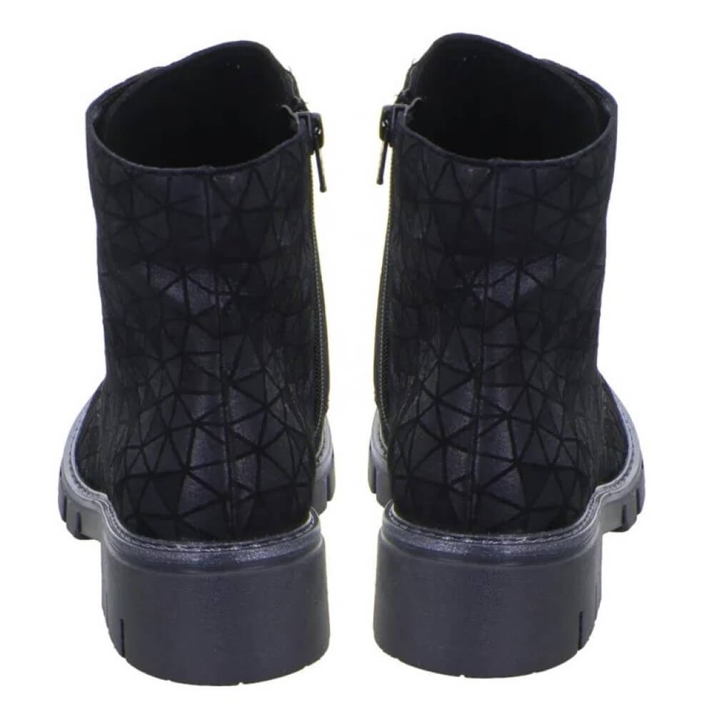 Ara 12-23126 Dover Biker Boot -BLACK