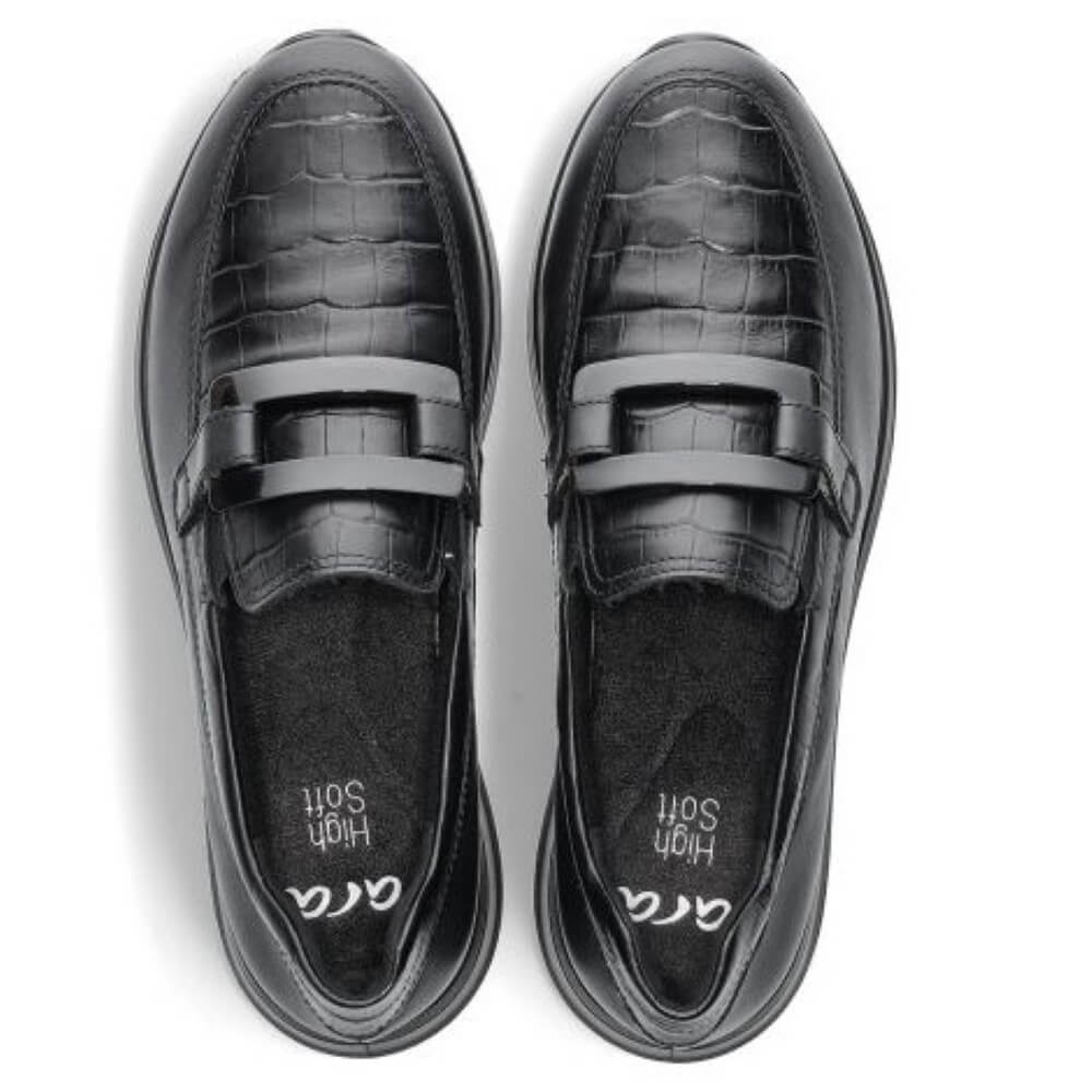Ara 12-24822 Osaka 2.0 Slip-on-BLACK