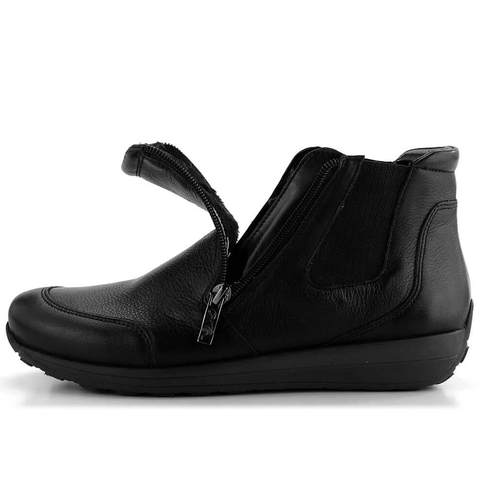 Ara Osaka Double Zip 12-34581-BLACK