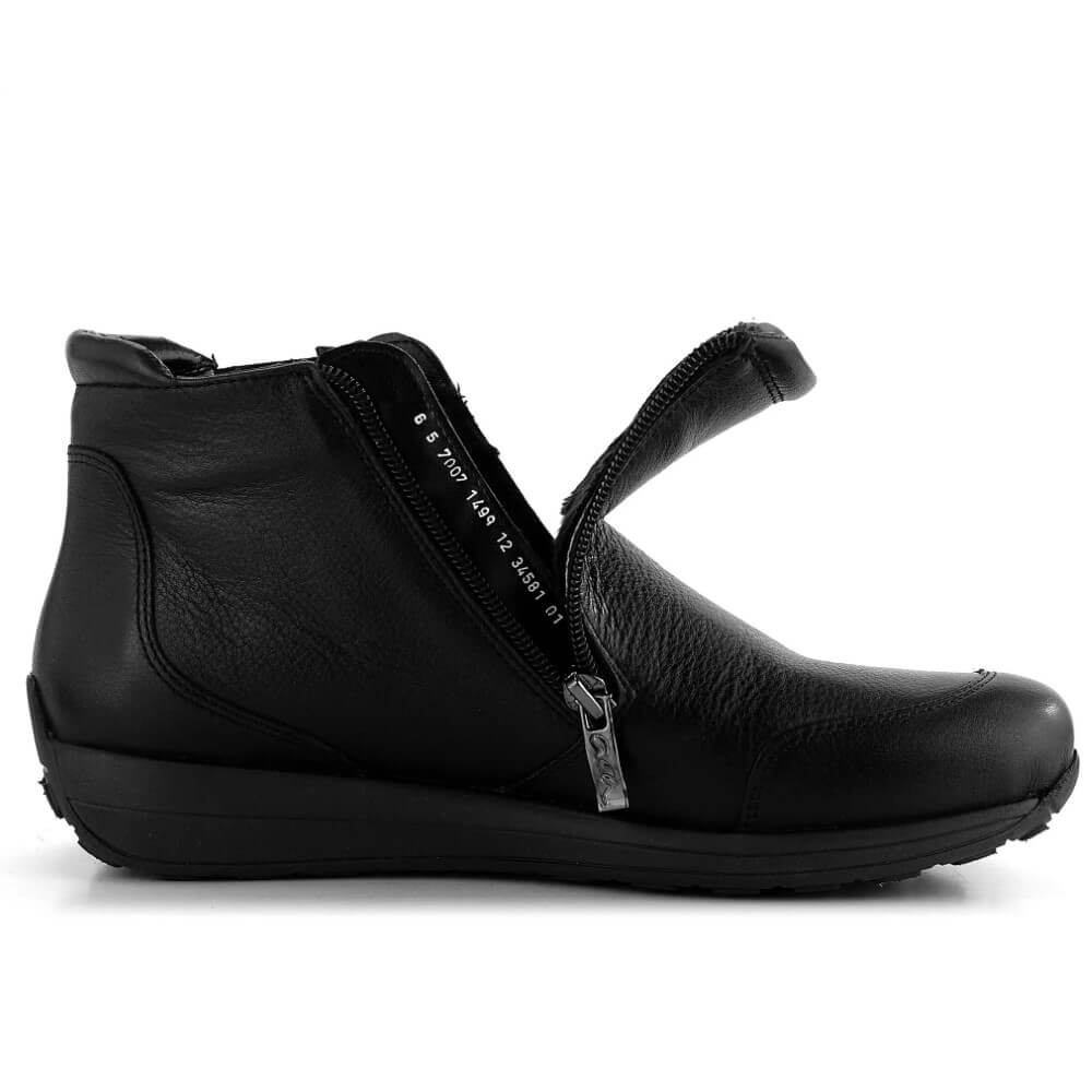 Ara Osaka Double Zip 12-34581-BLACK