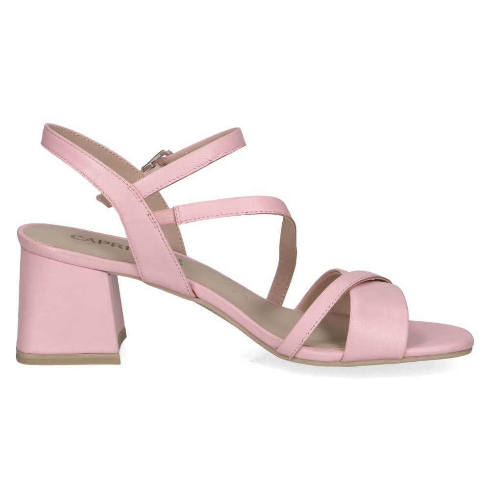 Caprice Block Heel Sandal 9-28300-ROSE