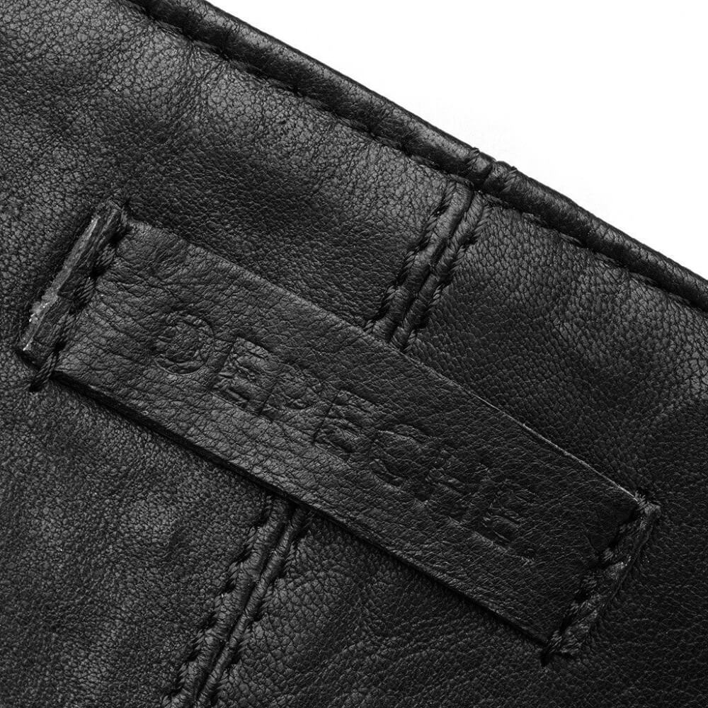 Depeche Leather Crossbody 15350-BLACK GOLD