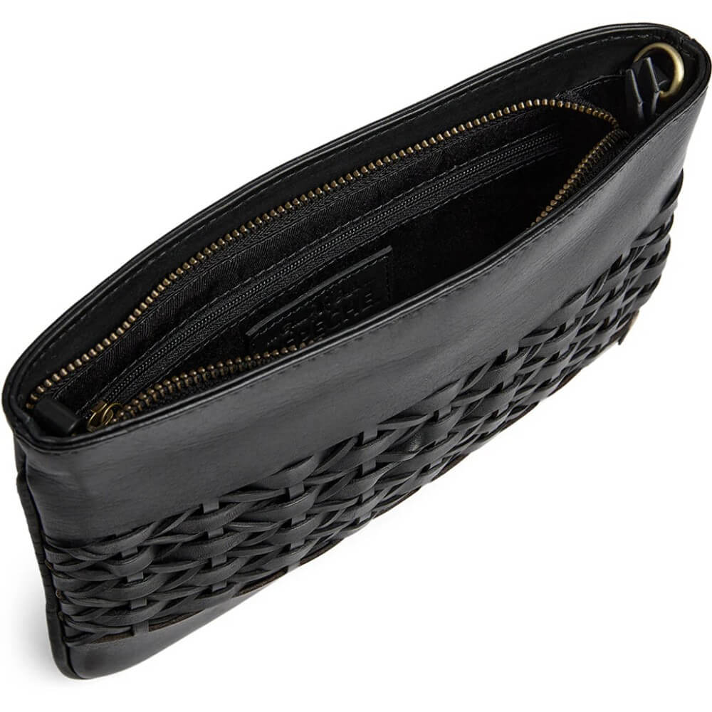 Depeche Leather Clutch 16434-BLACK