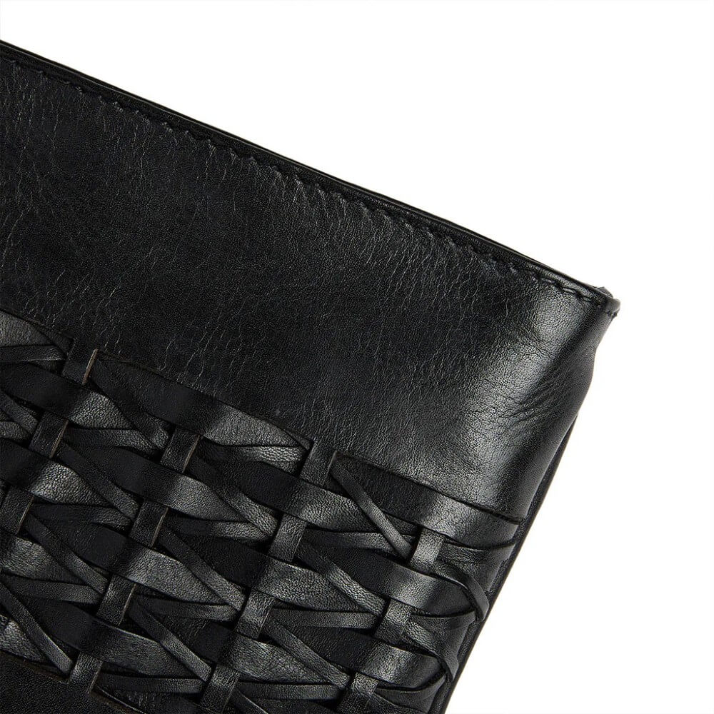 Depeche Leather Clutch 16434-BLACK