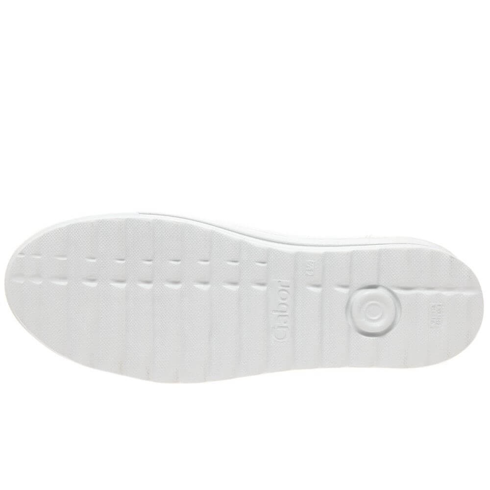 Gabor 46.498 Heather Platform Trainer-WHITE