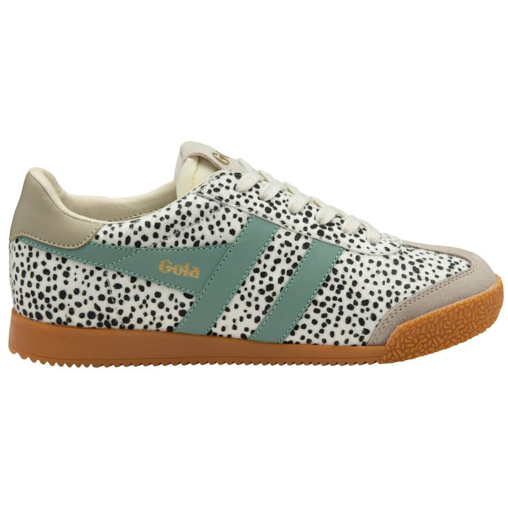 Gola Elan Cheetah gum sole sneakers