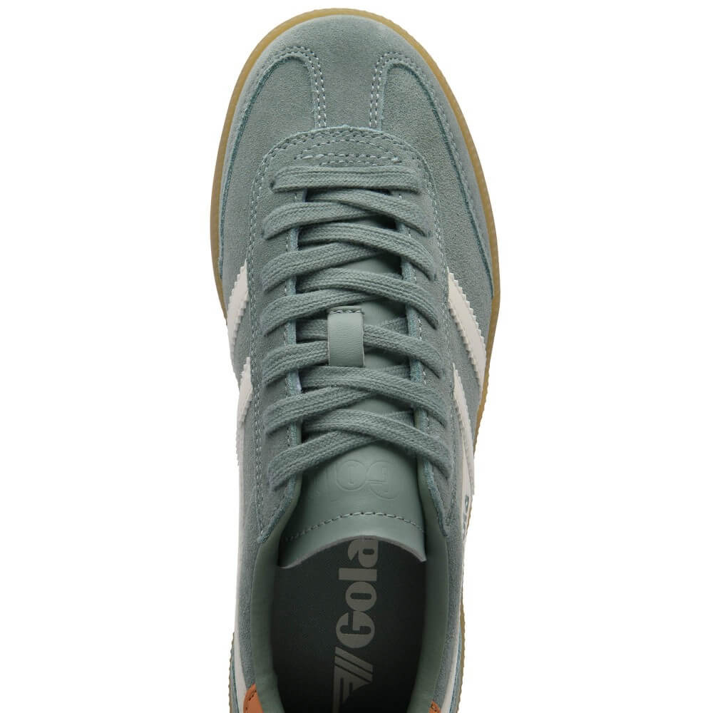 Gola Classics Women's Viper Trainers Green Mist/Off White/Salmon/Gum