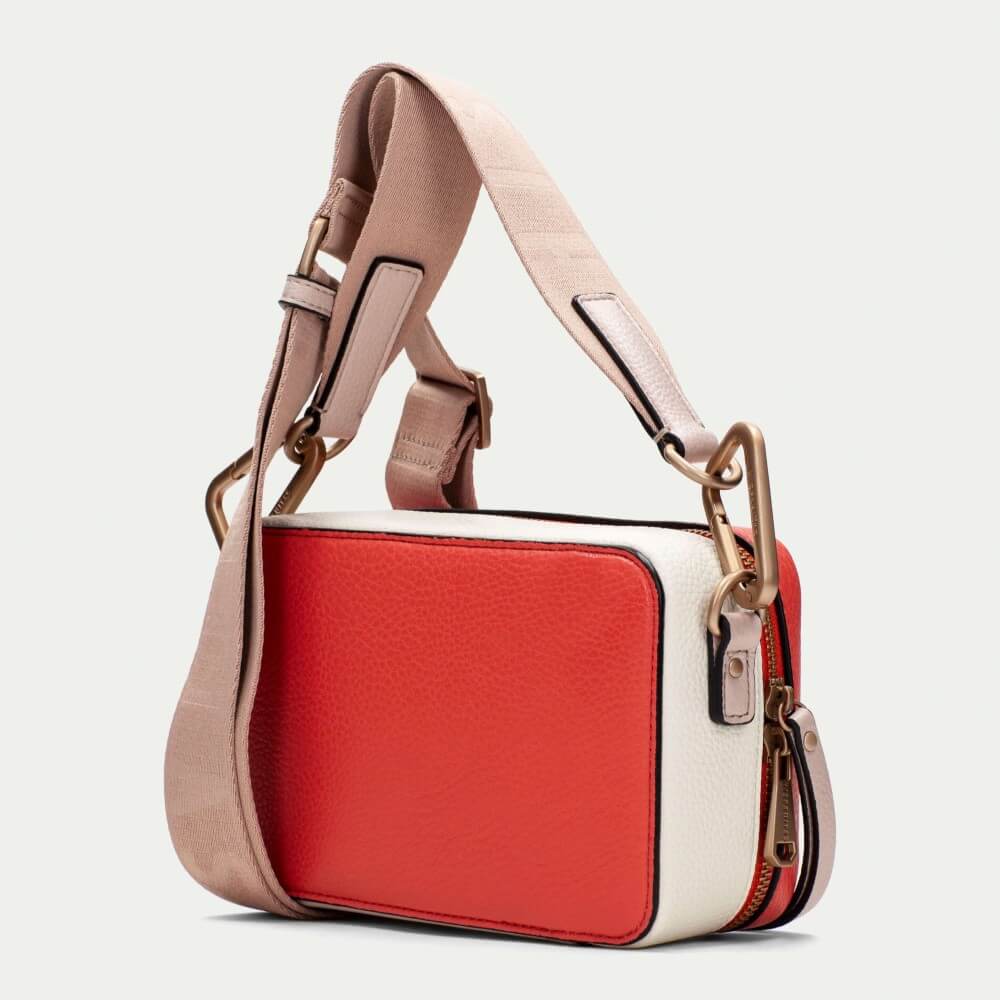 Hispanitas Compact Shoulder Bag BV253979 Coral Multi