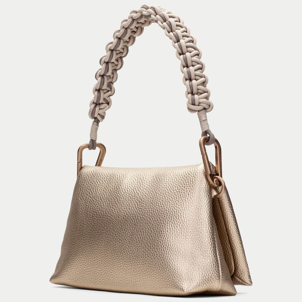 Hispanitas Bag BV253846 Gold Shoulder bag.