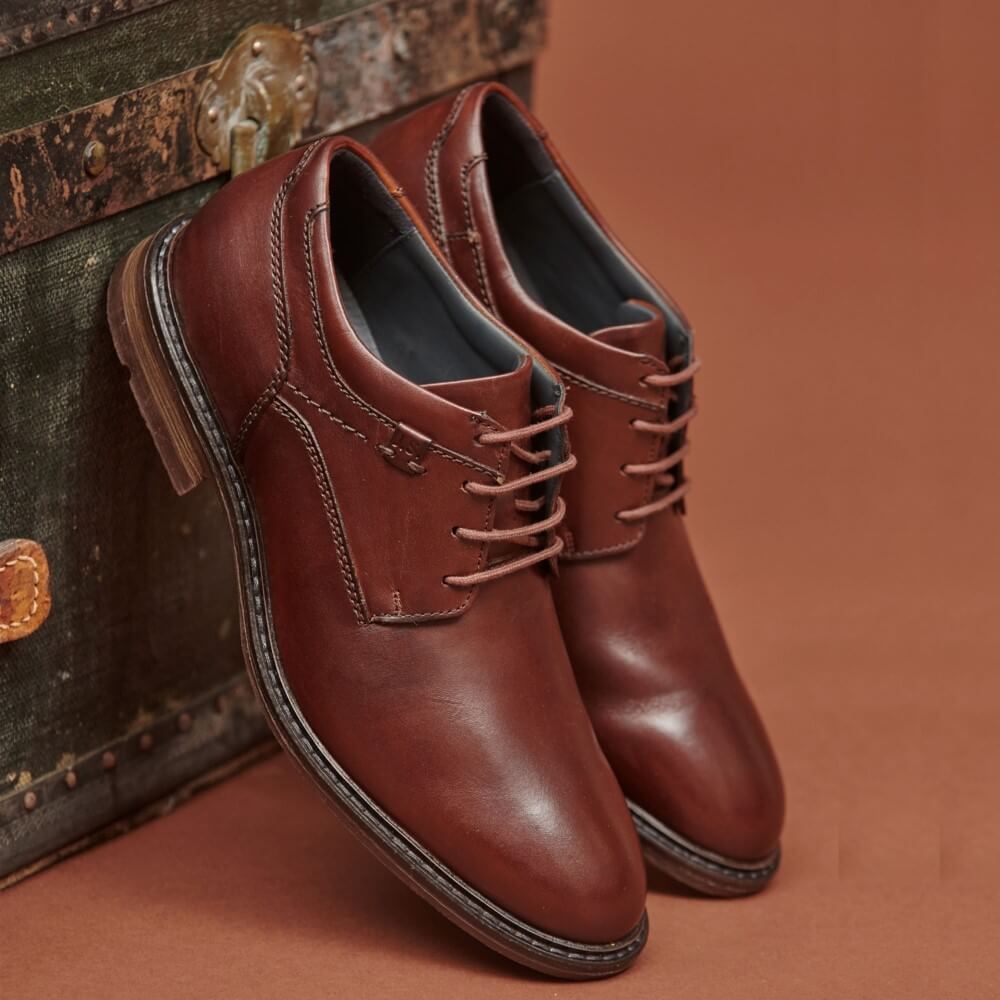 Josef Seibel EARL 05 Lace up-COGNAC