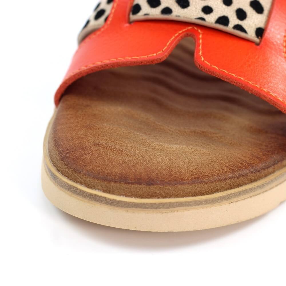 Lunar Carla Sandals-ORANGE