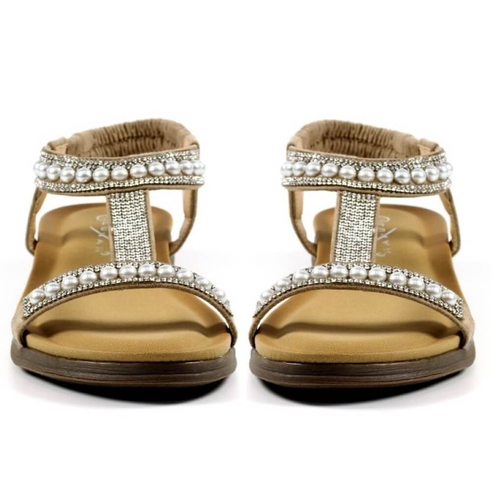 Lunar Tancy Sandals-BEIGE