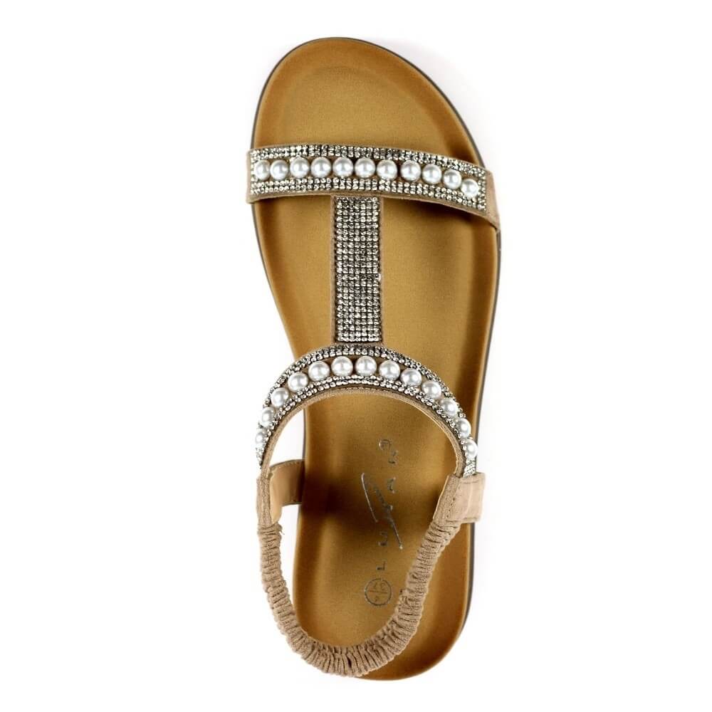 Lunar Tancy Sandals-BEIGE