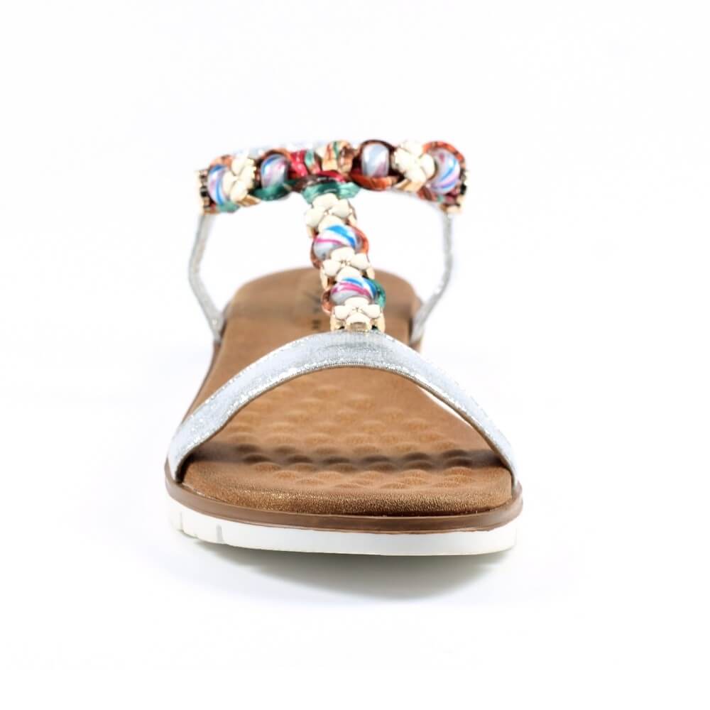 Lunar Tempo Sandal-SILVER
