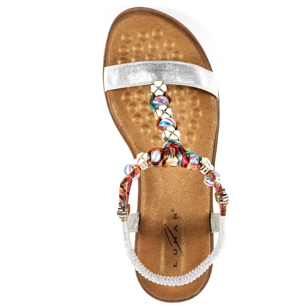 Lunar Tempo Sandal-SILVER