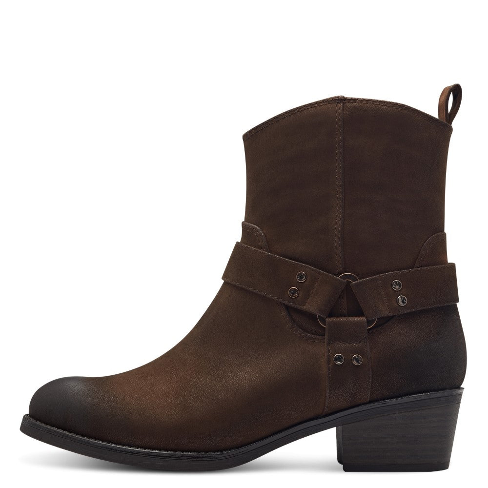 Marco Tozzi 2-25324 Ankle Boot-CAFFEE