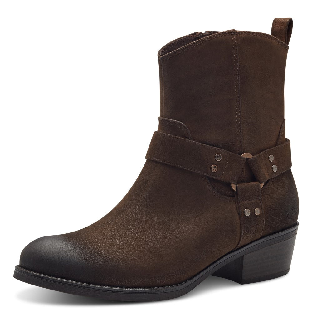 Marco Tozzi 2-25324 Ankle Boot-CAFFEE