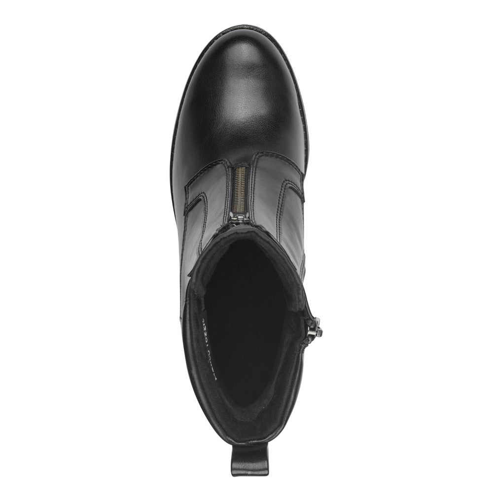 Marco Tozzi 2-25490 Centre Zip-BLACK