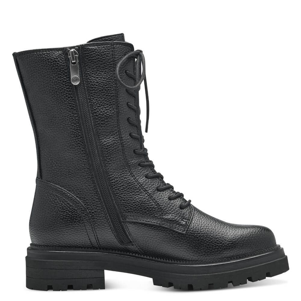 Marco Tozzi 2-25212 Biker Boot-BLACK