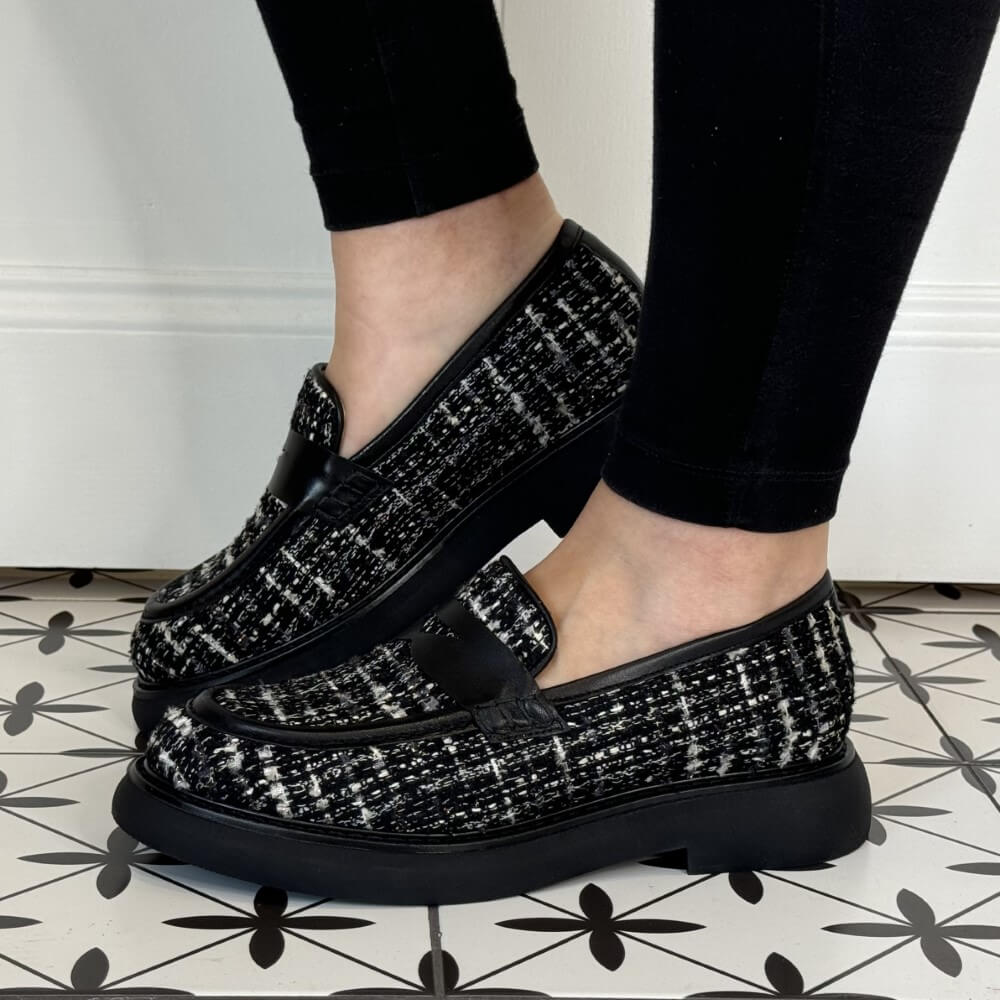 Marian 9100 Multi Loafer-BLACK