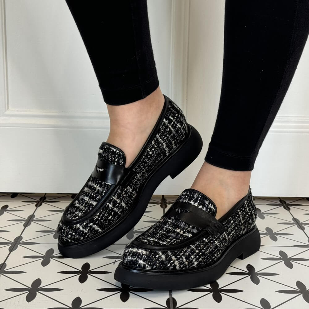 Marian 9100 Multi Loafer-BLACK