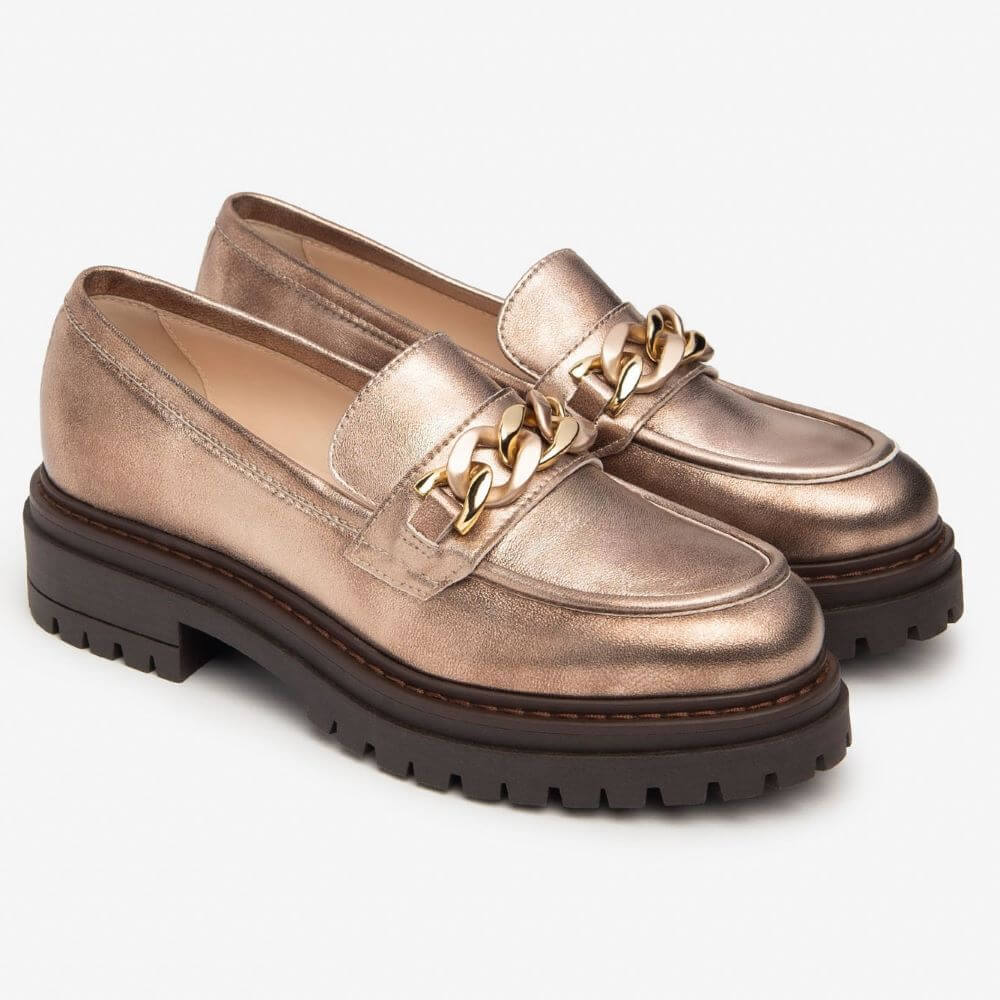 NeroGiardini I411416D Loafers TORTORA GOLD