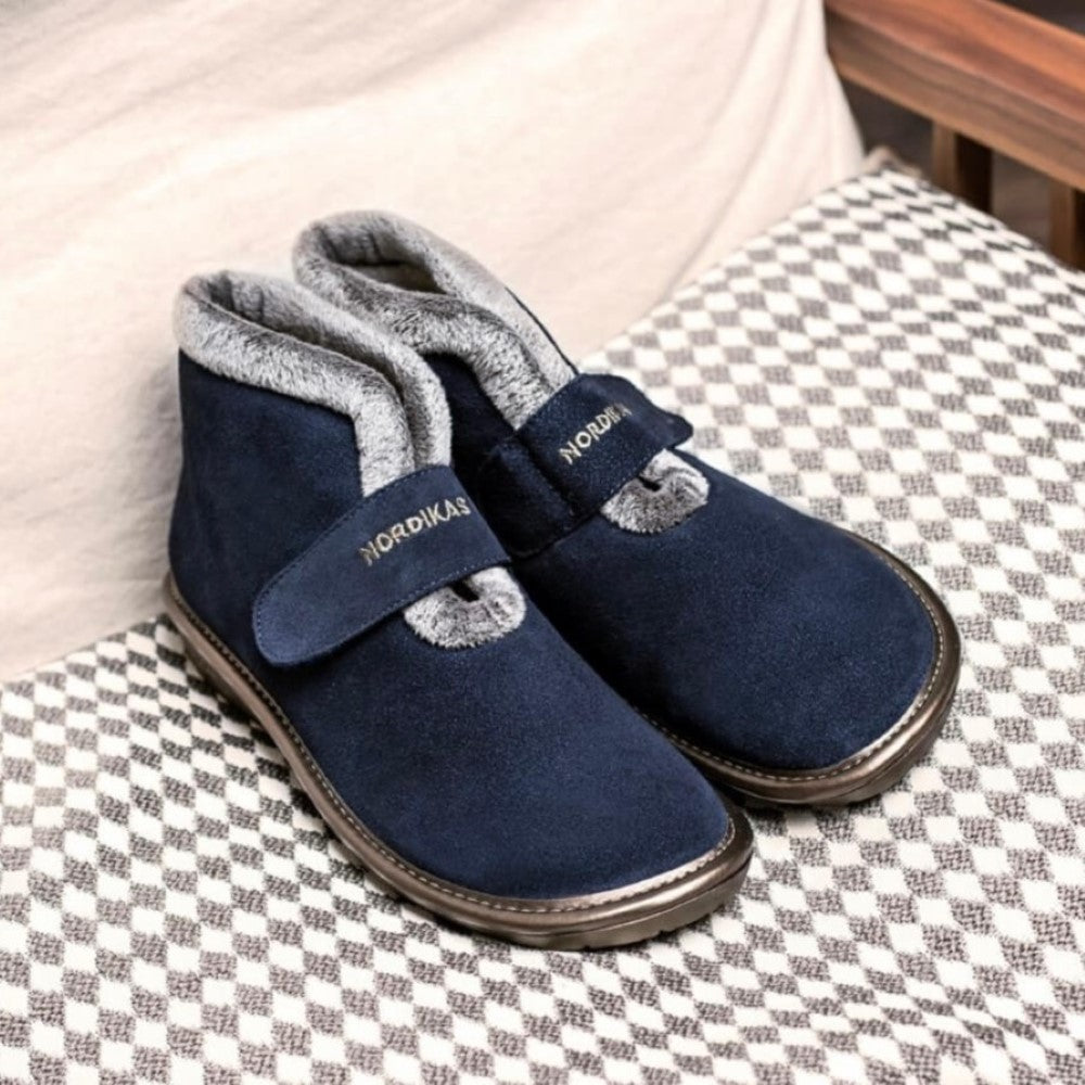 Nordikas Slippers VELCRO 280-MARINO