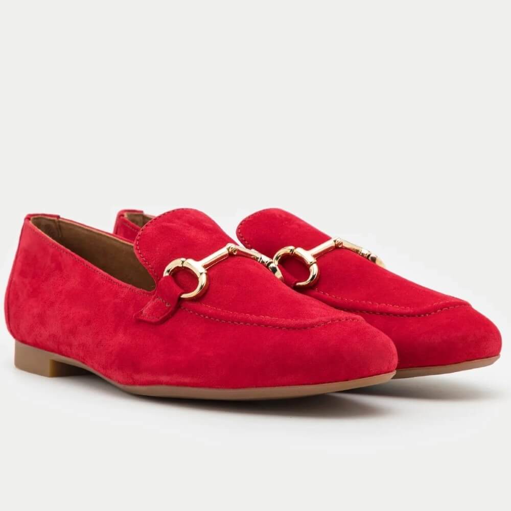 Paul Green Loafer 2596 Super Soft-CHILI RED