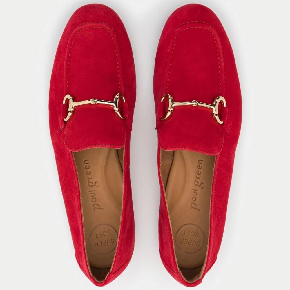 Paul Green Loafer 2596 Super Soft-CHILI RED