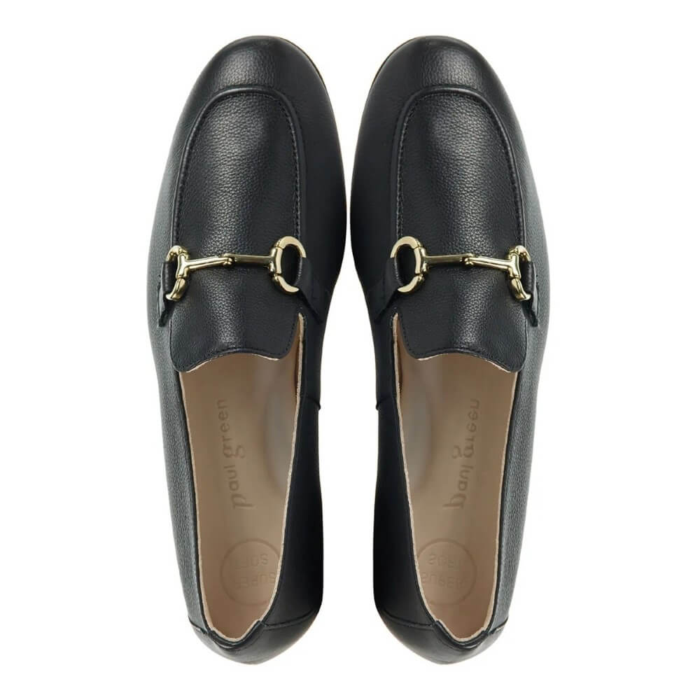 Paul Green 2596 Supersoft Loafer-BLACK