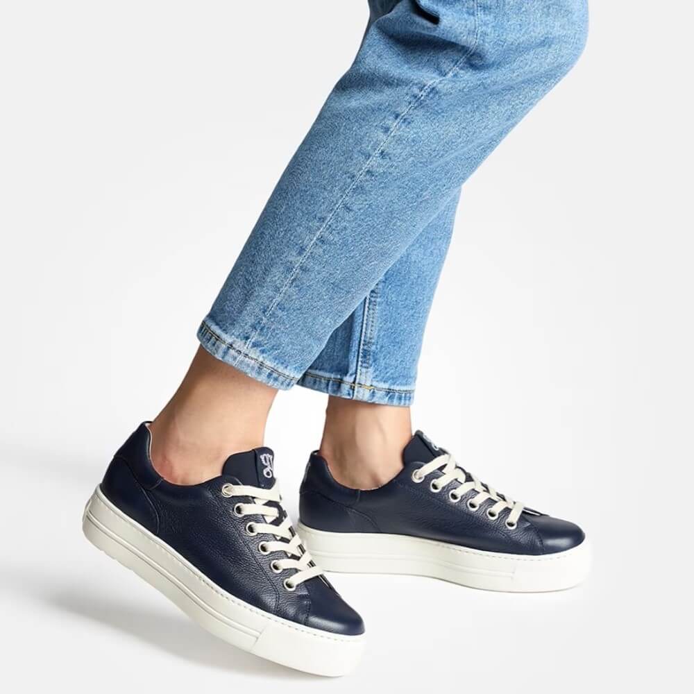 Paul Green 5320 Super Soft Trainers-NAVY