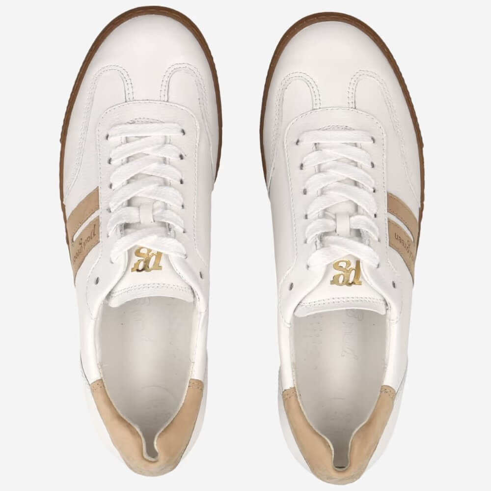 Paul Green 5350 Super Soft Trainers-WHITE