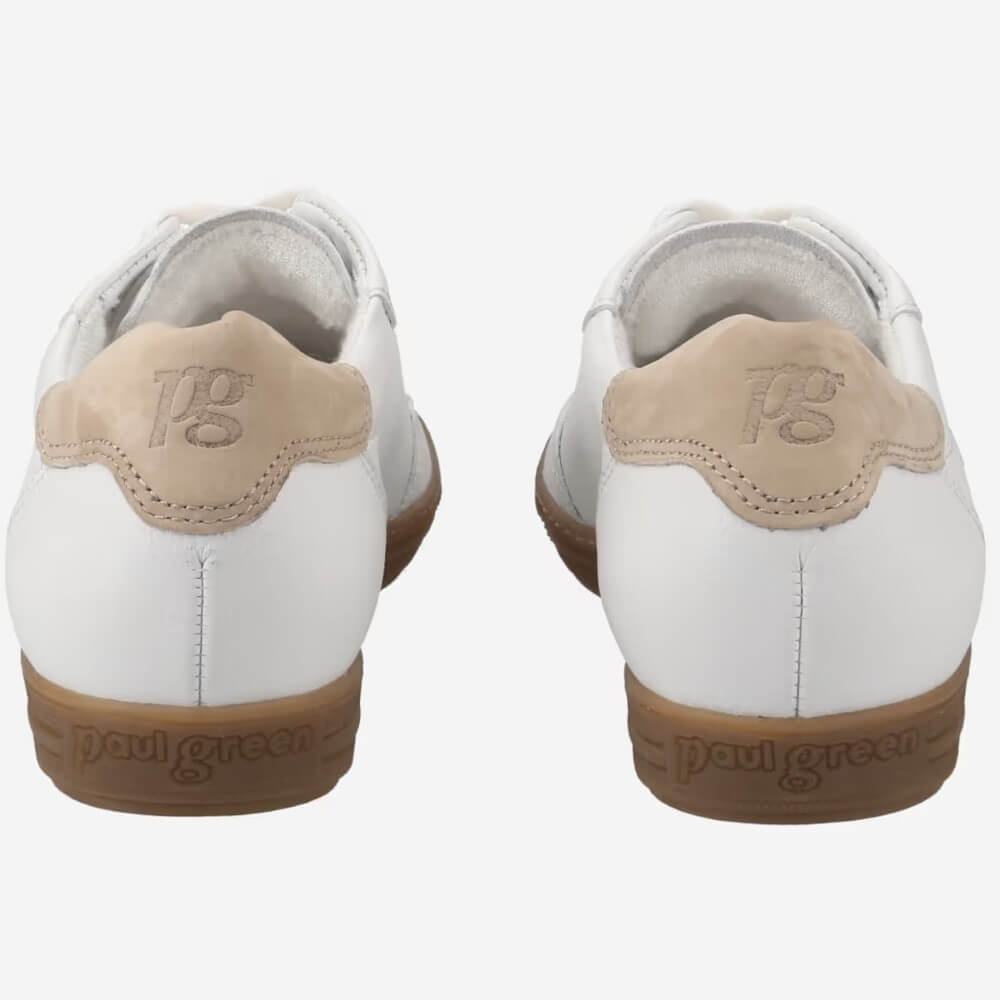 Paul Green 5350 Super Soft Trainers-WHITE