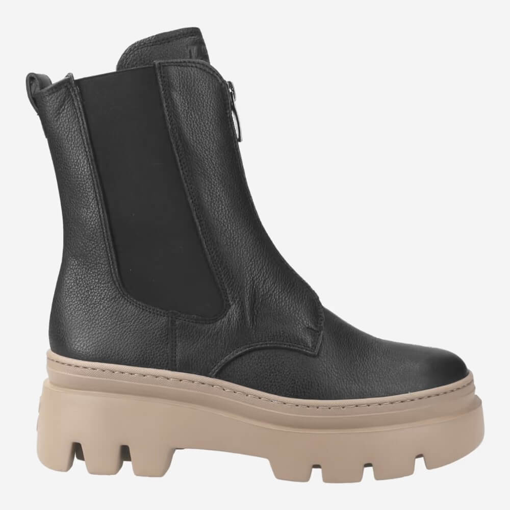 Paul Green 8030 Centre Zip -BLACK