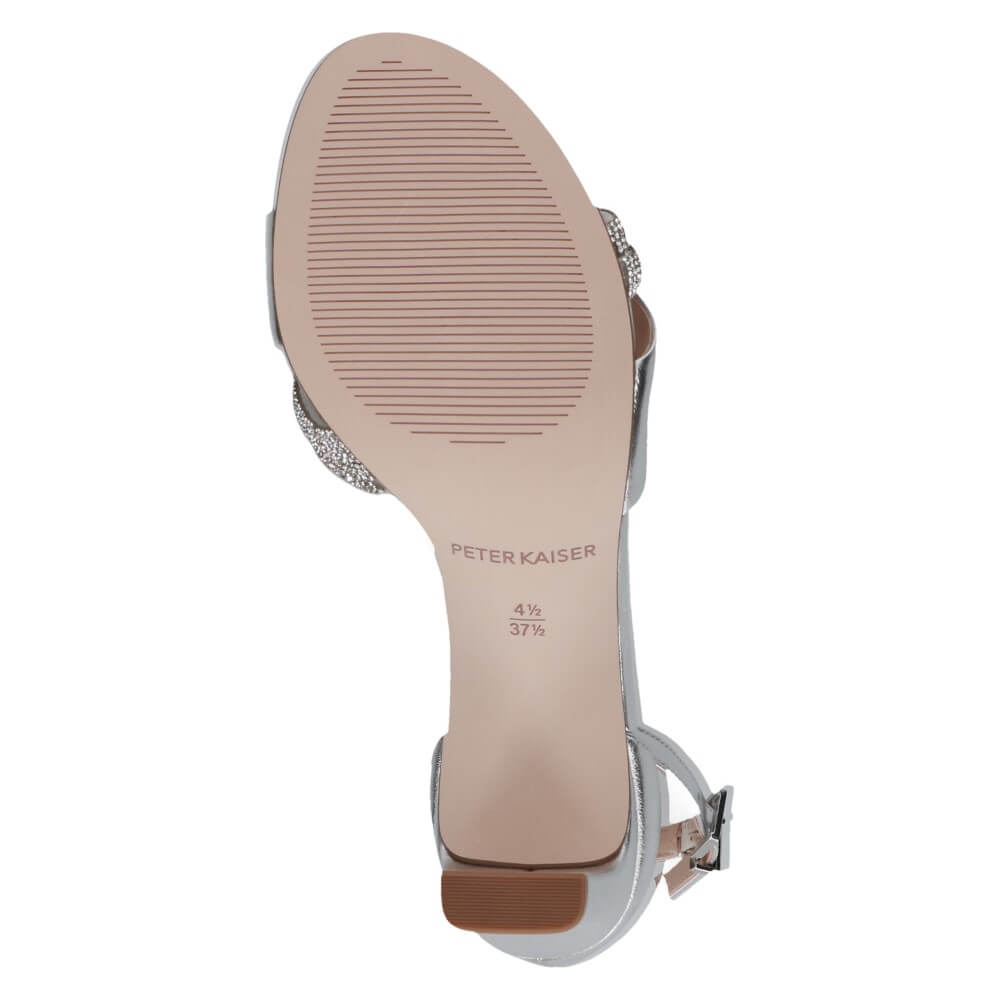 Peter Kaiser Heel Sandal 9-78344-SILVER