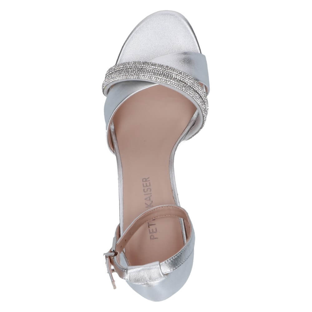 Peter Kaiser Heel Sandal 9-78344-SILVER