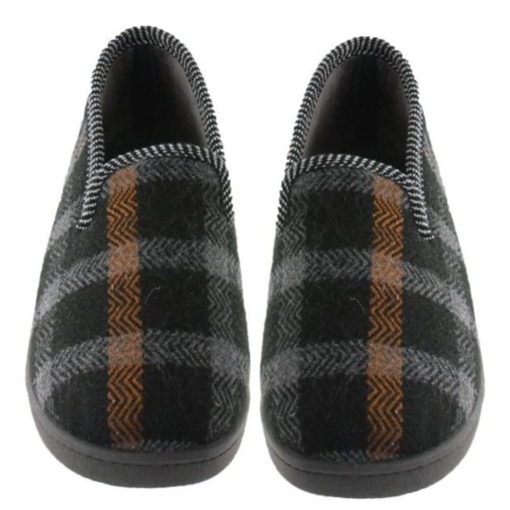 Roal R12010 PumaFlex Slippers-BLACK COMBI