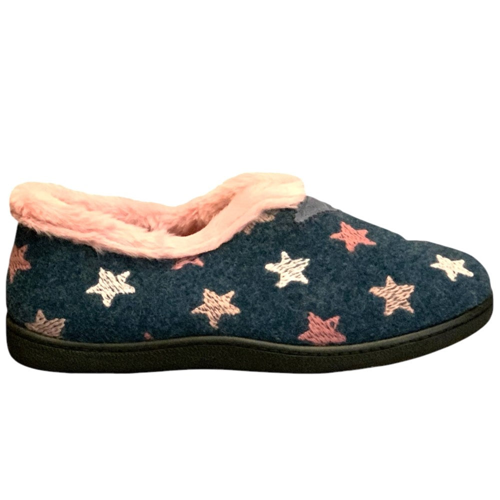 Roal R12297 Stars PumaFlex Slipper-NAVY