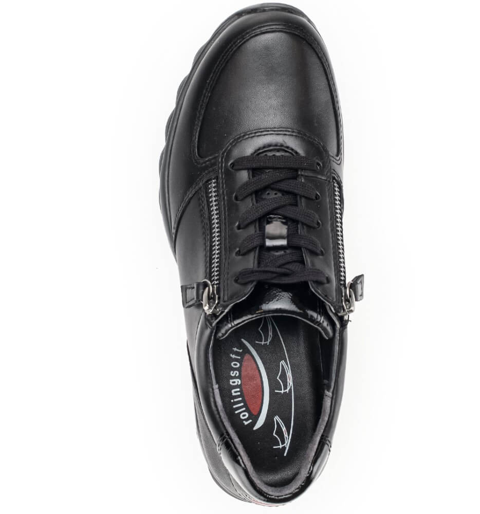 Rollingsoft 36.968 Fantastic-BLACK LEATHER