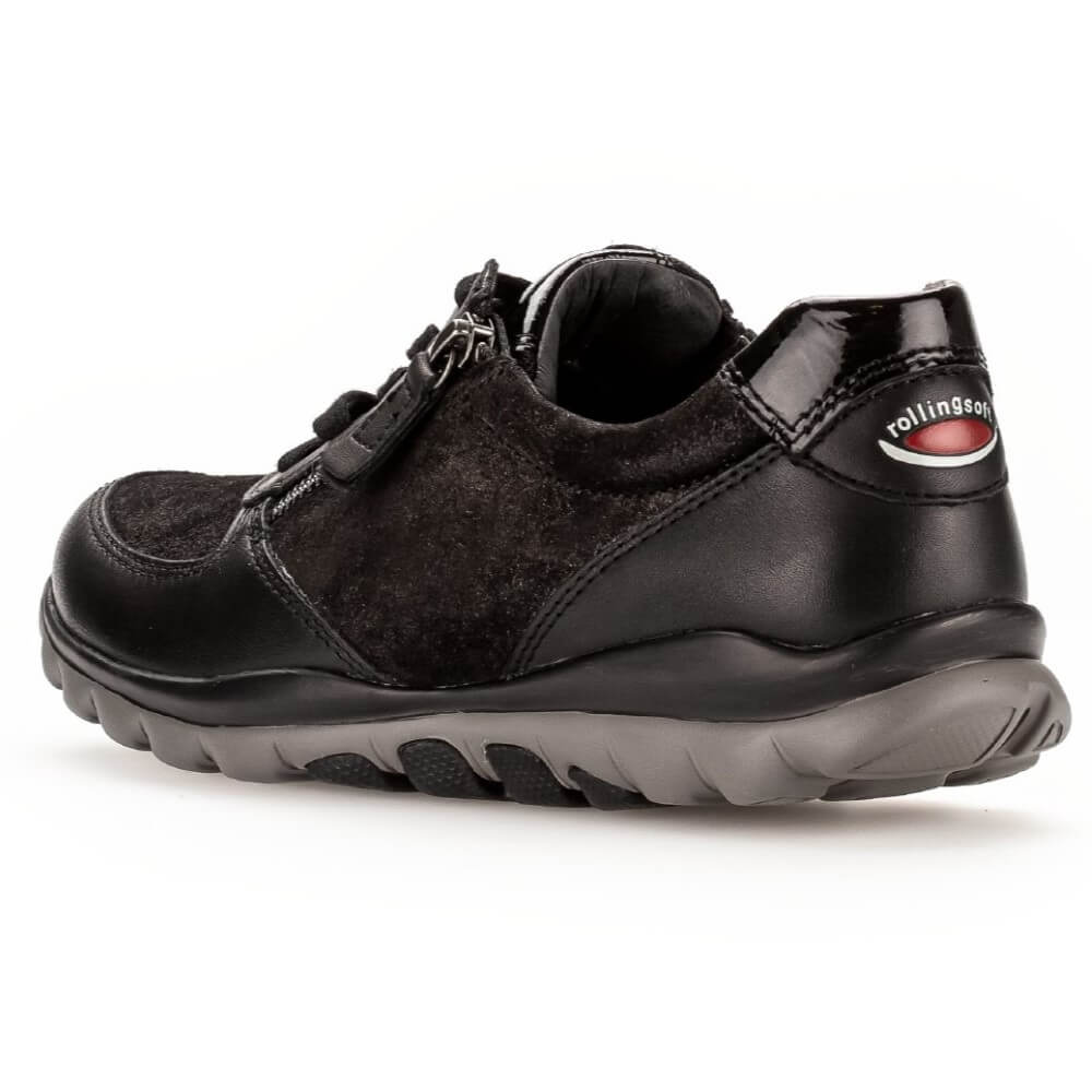 Rollingsoft 36.968 Fantastic-BLACK SUEDE