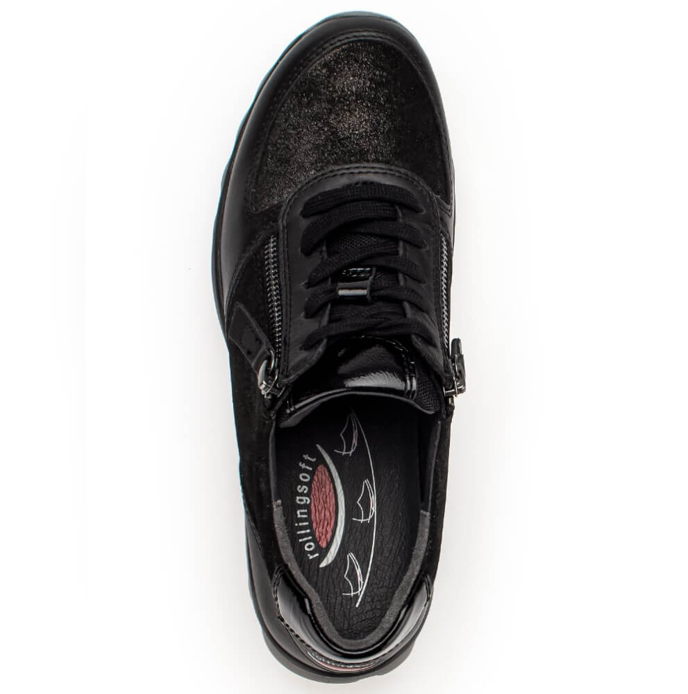 Rollingsoft 36.968 Fantastic-BLACK SUEDE