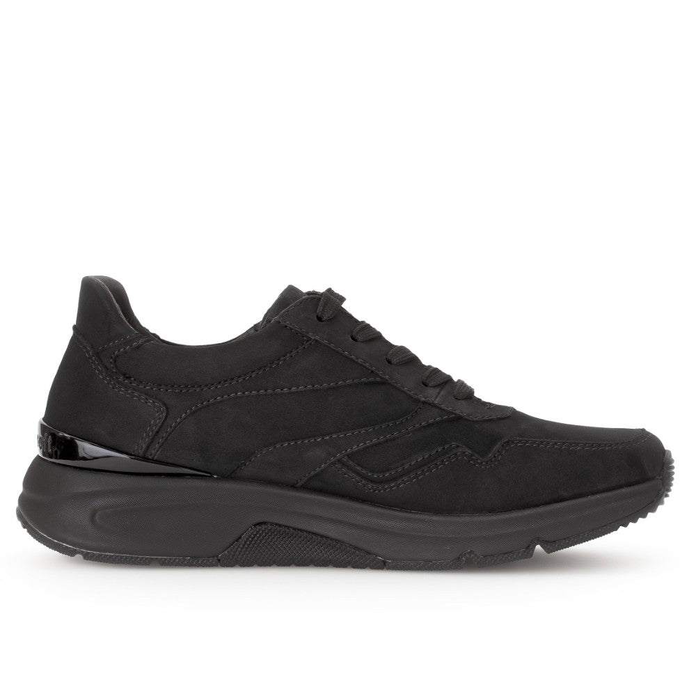 Rollingsoft Acro Walking Shoe 06.896 -Black Suede