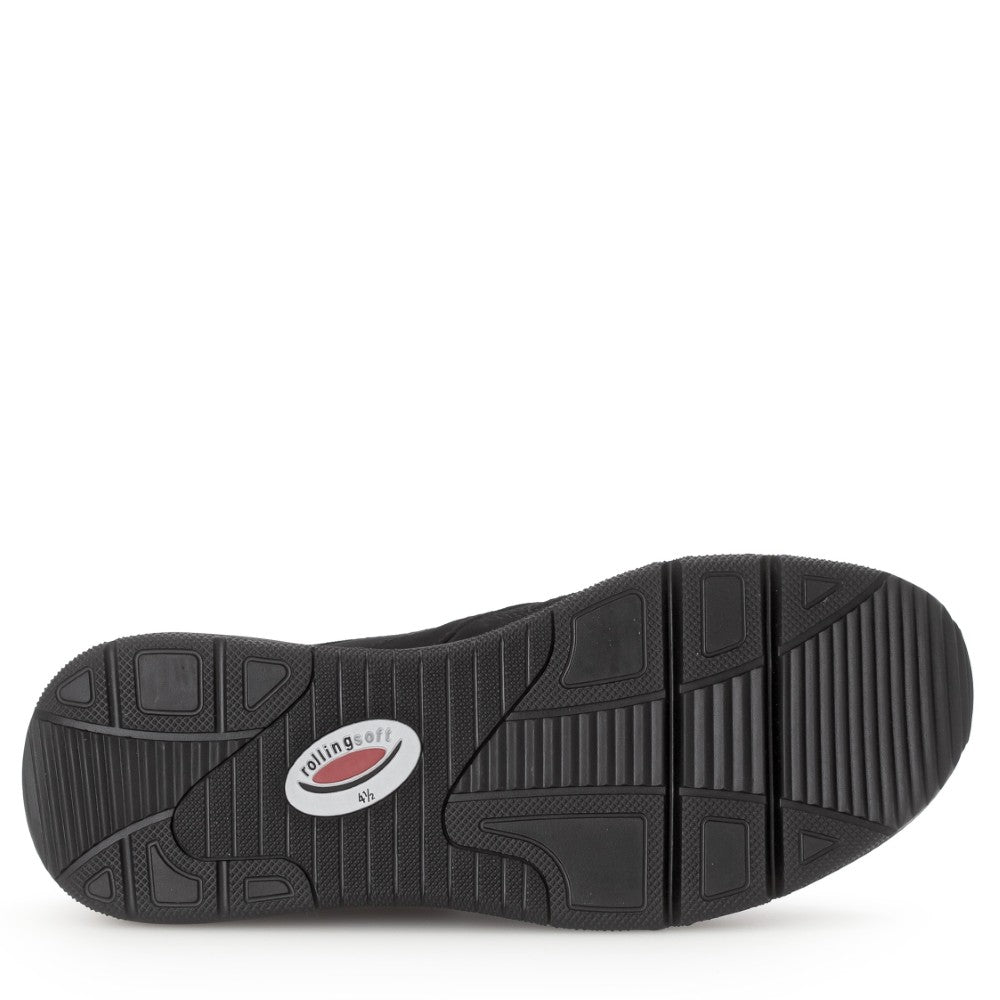 Rollingsoft Acro Walking Shoe 06.896 -Black Suede
