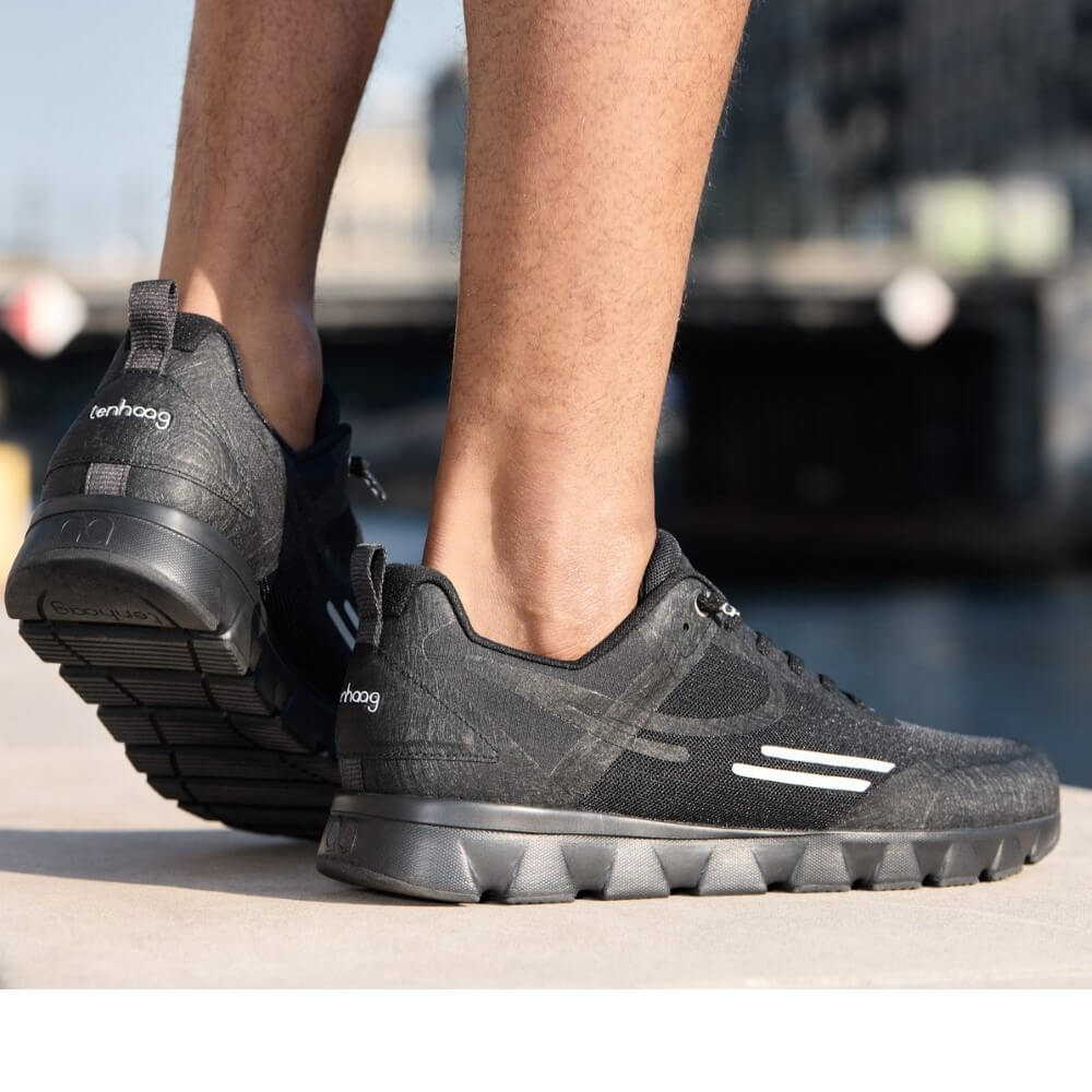 tennhaag Gents The Walker Sneaker 0501 THG2 By Paul Green-Black