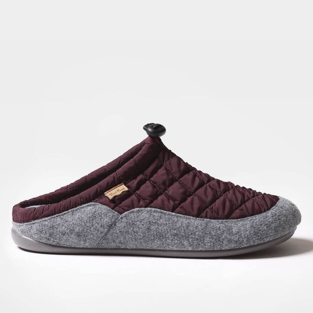 Toni Pons Nadir-um Slippers-BURGUNDY