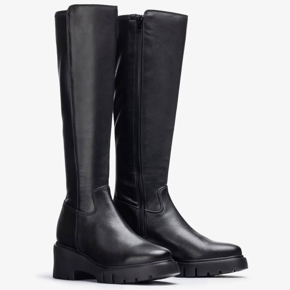 Unisa JACE Knee High-BLACK