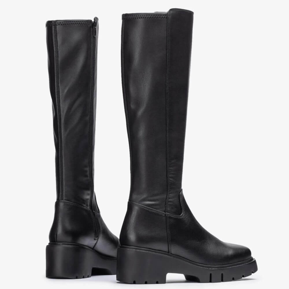 Unisa JACE Knee High-BLACK