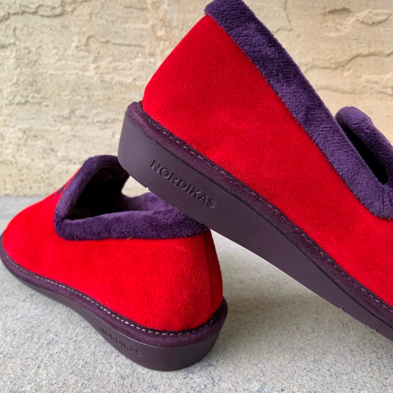 NORDIKAS 305 Suede -CEREZA RED